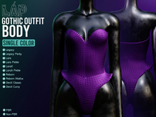 Gothic Outfit Body by LAP (Violet)
