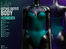 Gothic Outfit Body by LAP (Turquoise)