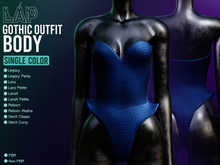 Gothic Outfit Body by LAP (Blue)