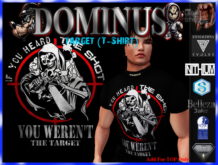 ~DOMINUS~Target (T-Shirt)  (ADD)