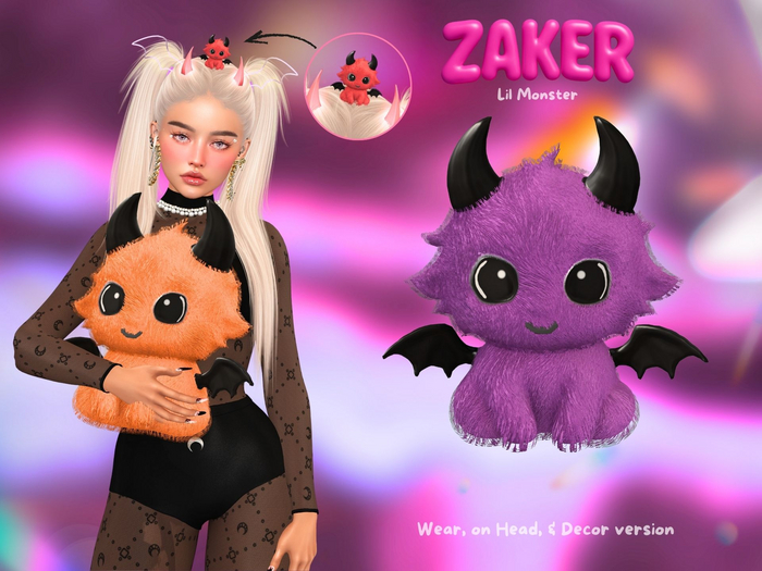 ZAKER : Lil Monster PURPLE