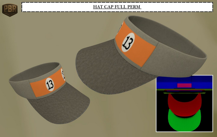 Hat Cap Full Perm