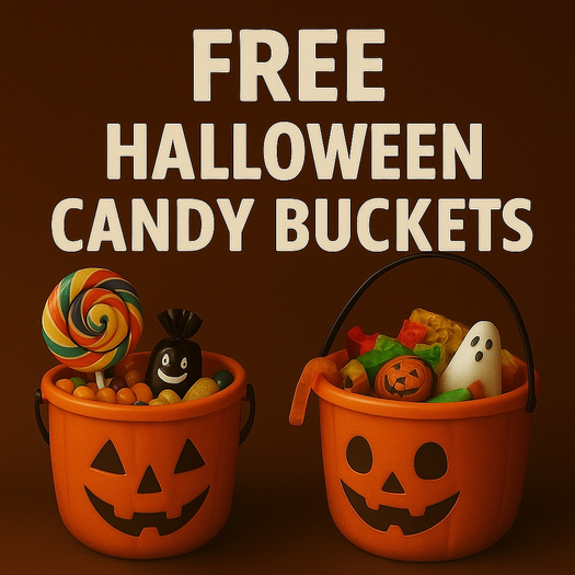 Halloween Candy Bucket Decor