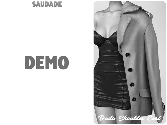 Saudade. Duda Shoulder Coat (Demo)