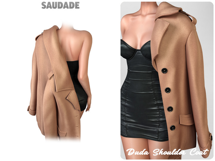 Saudade. Duda Shoulder Coat (FATPACK)