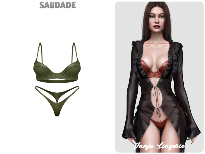 Saudade. Janja Lingerie (FATPACK)