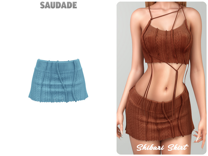 Saudade. Shibari Skirt (FATPACK)