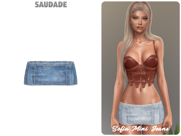 Saudade. Sofia Mini Jeans (FATPACK)