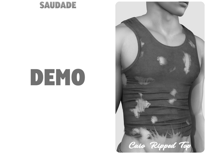 Saudade. Caio Ripped Top (Demo)
