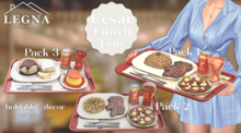 - Legna - Cesar Lunch Tray (Pack 3)
