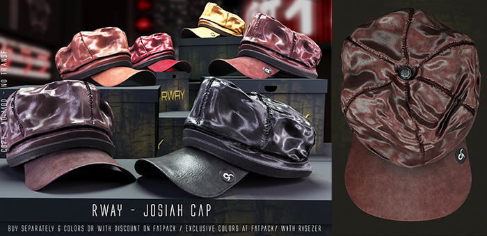 RWAY - Josiah Cap Mahogany