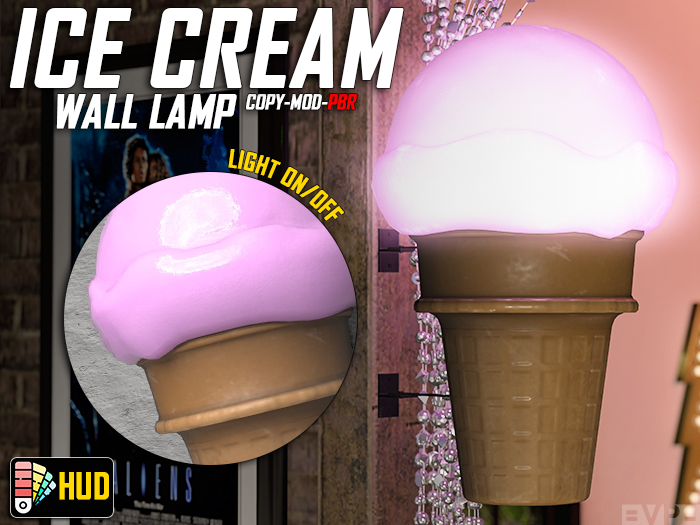 =VP= Ice Cream Wall Lamp