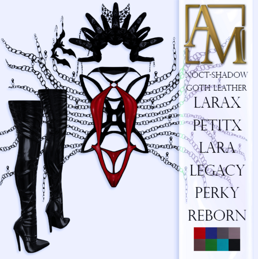 .: AlmaMiranda :. Noc-Shadow Leather Goth
