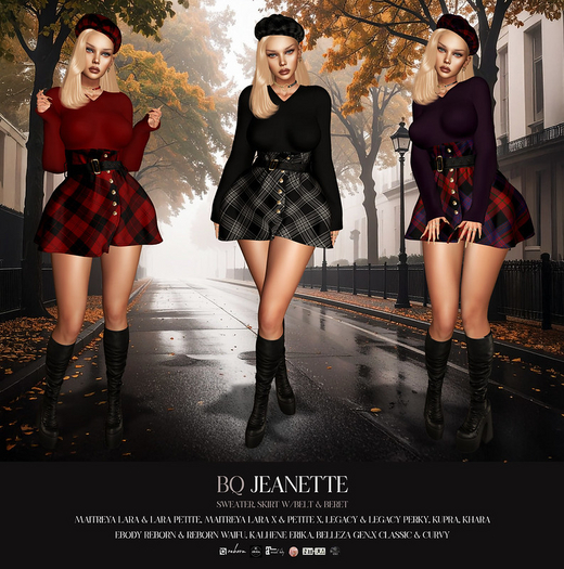 BQ::Jeanette Sweater:: Red