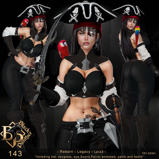 ::Black Panther:: 143 Set -  Box