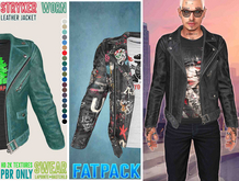Leather Jacket - Stryker - PBR WORN 