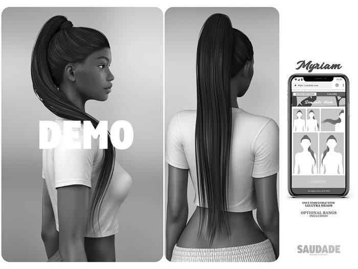 Saudade Hair. Myriam (Demo)