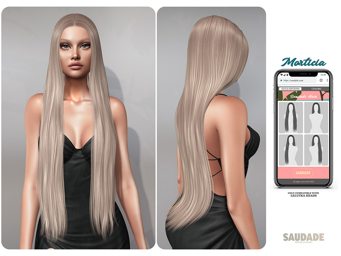 Saudade Hair. Morticia