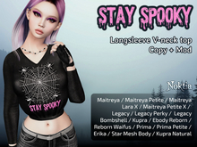 Stay Spooky - Black Longsleeve Shirt