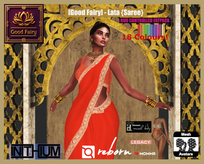 [Good Fairy] - Lata {Saree} *FATPACK*