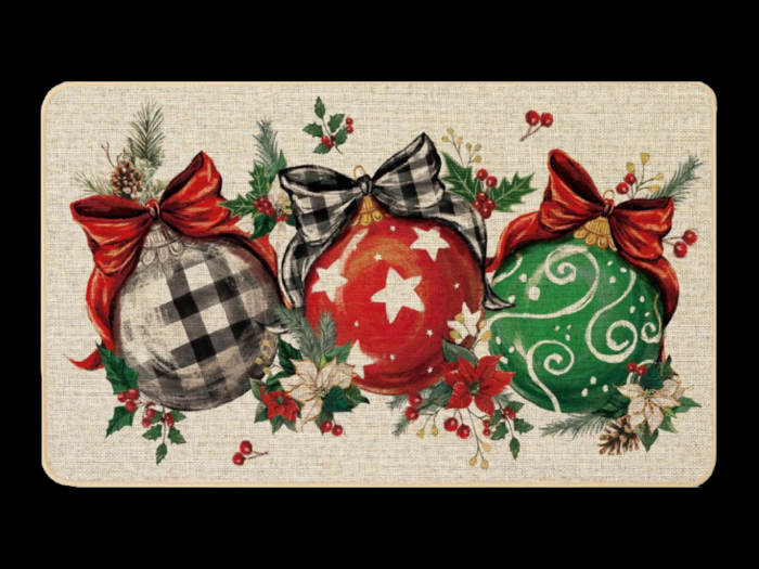 *6KW* FULL PERM Random Xmas Welcome Mat Texture #3