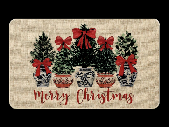 *6KW* FULL PERM Random Xmas Welcome Mat Texture #4