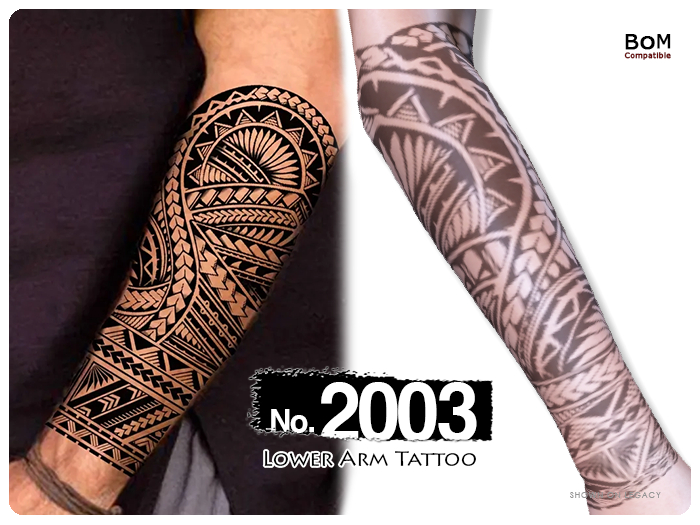 (Lower Arm Tattoo) No.2003