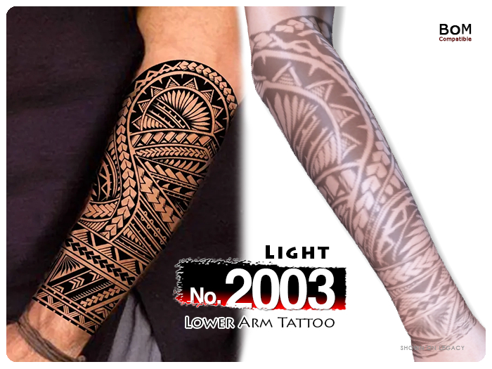 (Lower Arm Tattoo) No.2003 Light