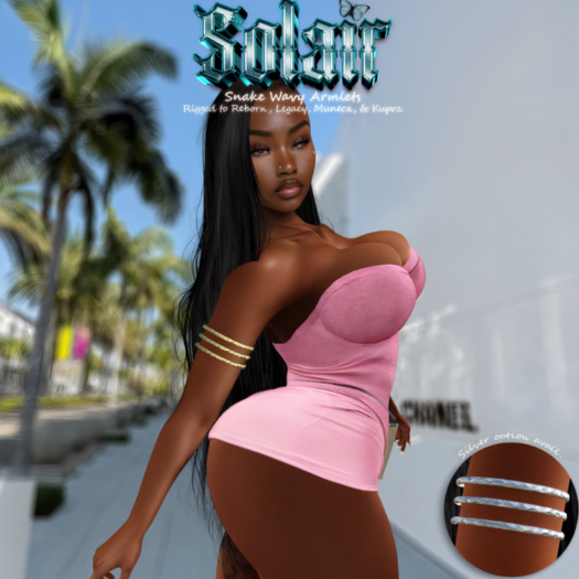 *$olair* Snake Wavy Armlets