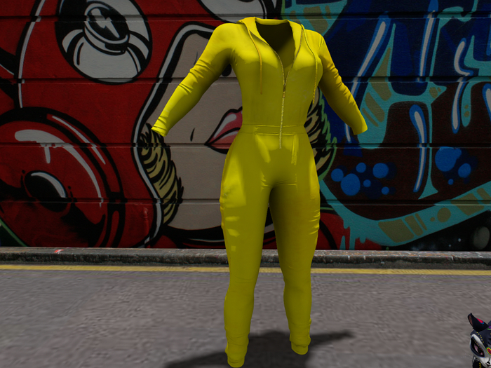 tiar venus yellow jumpsuit