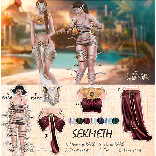 UNA. SEKMETH Top Red