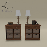 LouChara Ailine Nightstands