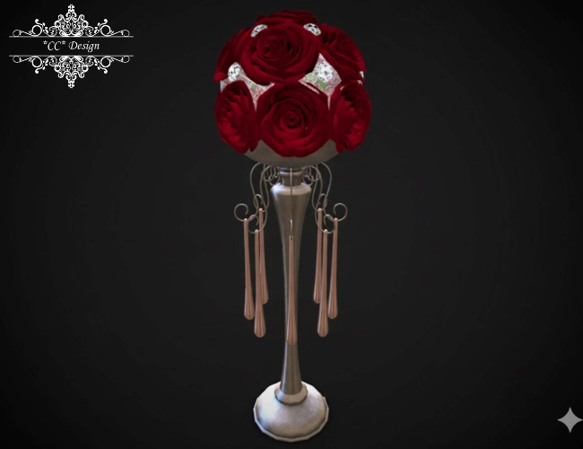 *CC* Column of Roses Darkred
