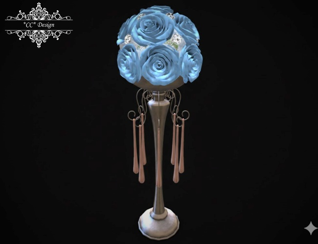 *CC* Column of Roses Lightblue