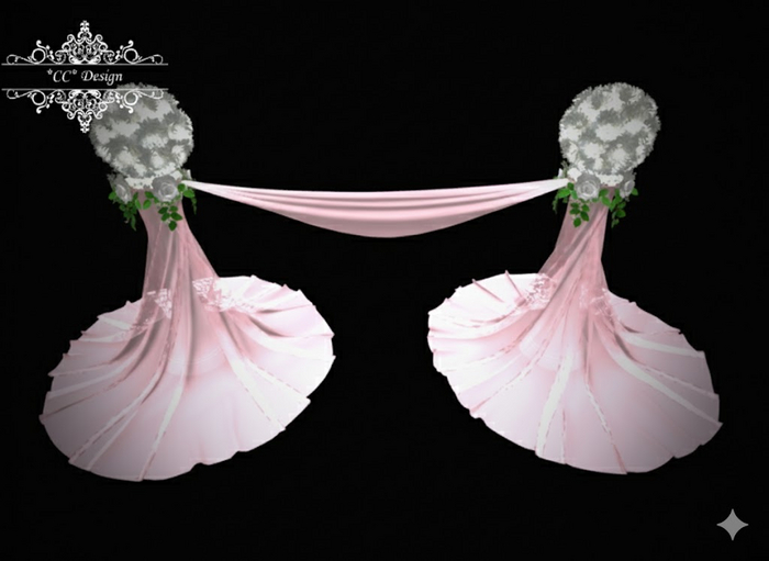 *CC* Wedding Flower Column Pink