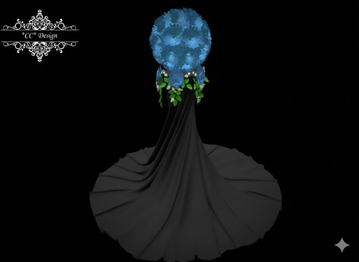 *CC* Wedding Pillar Gothic Blue