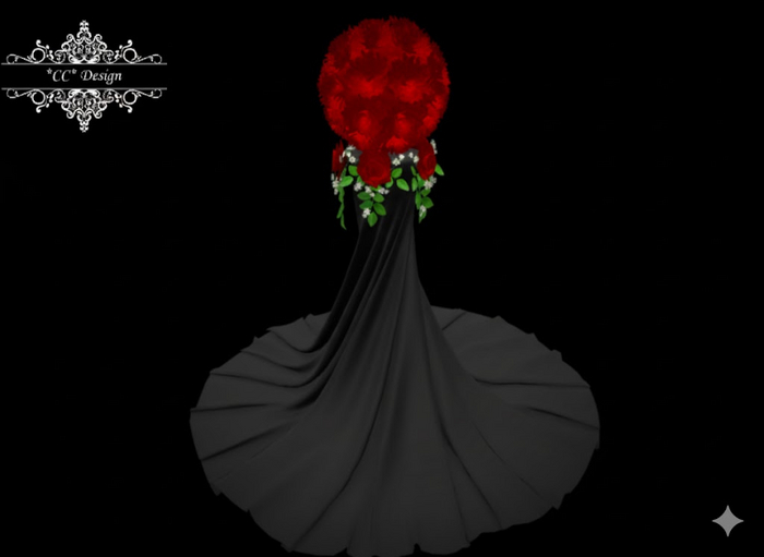 *CC* Wedding Pillar Gothic Red