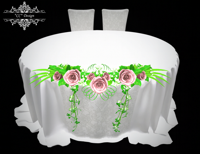 *CC* Bridal Table Pink