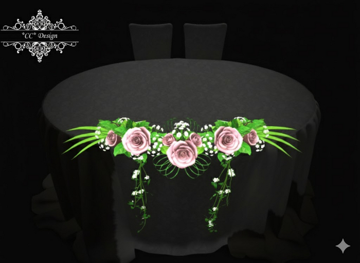 *CC* Bridal Table Gothic Pink