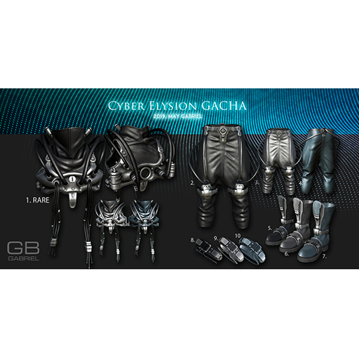 7.::GB::Cyber Boots / Blue