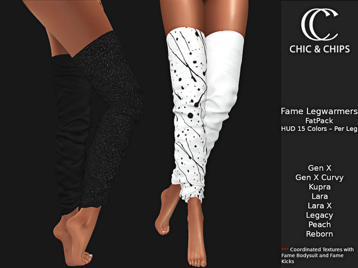 *C&C* Fame Legwarmers FatPack