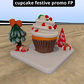 "MB" cupcake festive promo FP