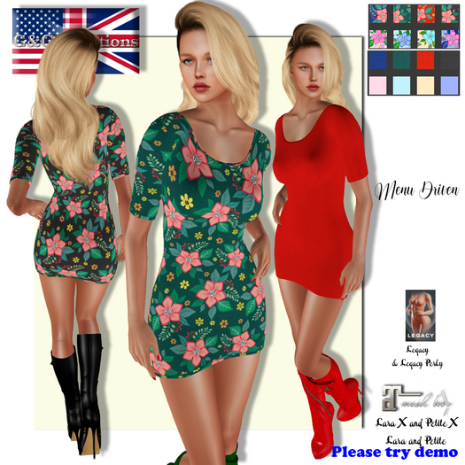G&G Sahana Dress Fantasy Flowers