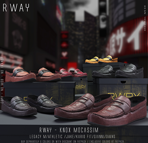 RWAY -  Knox Mocassim Fatpack