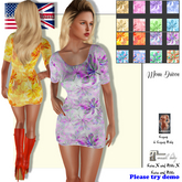 G&G Sahana Dress Sunrise Autumn