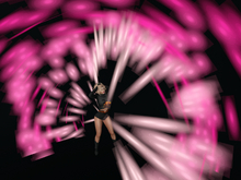 Pink particel Ring