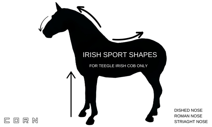 C O R N - IRISH SPORT SHAPES