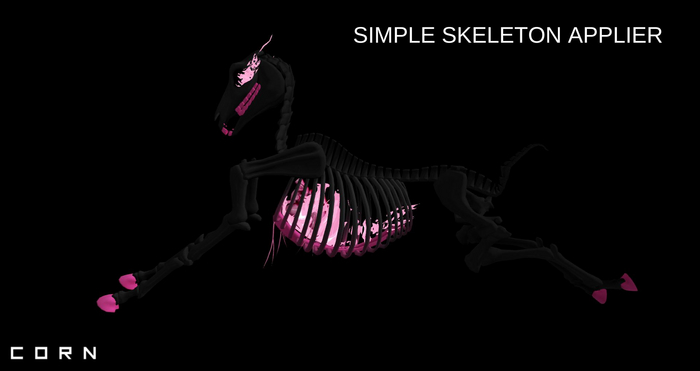 C O R N - PINK SIMPLE SKELLIE
