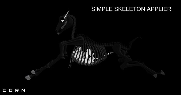 C O R N - GREY SIMPLE SKELLIE