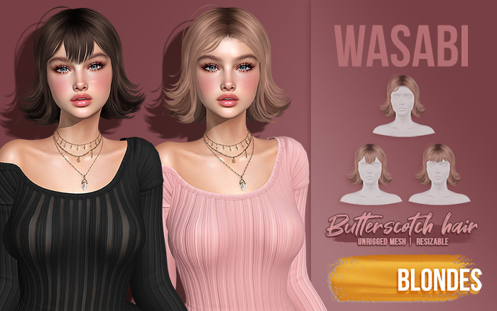 Wasabi // Butterscotch Hair - Blondes